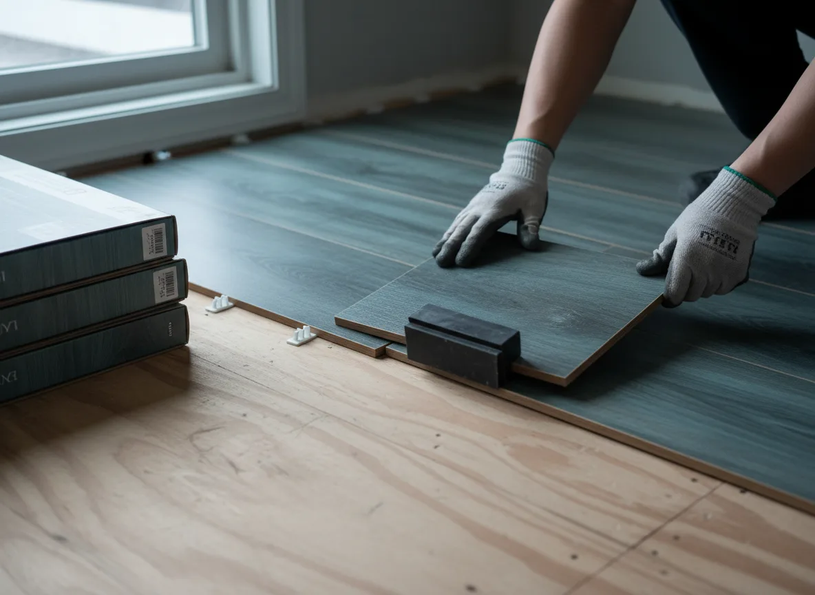 Luxury Vinyl Plank Installation company in Danese, WV